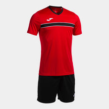 Load image into Gallery viewer, Joma Victory Shirt/Short Set (Red/Black)