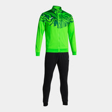 Load image into Gallery viewer, Joma Lion II Tracksuit (Green Fluor/Black)