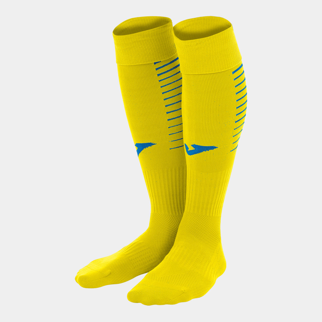 Joma Premier Sock 4 Pack (Yellow/Royal)