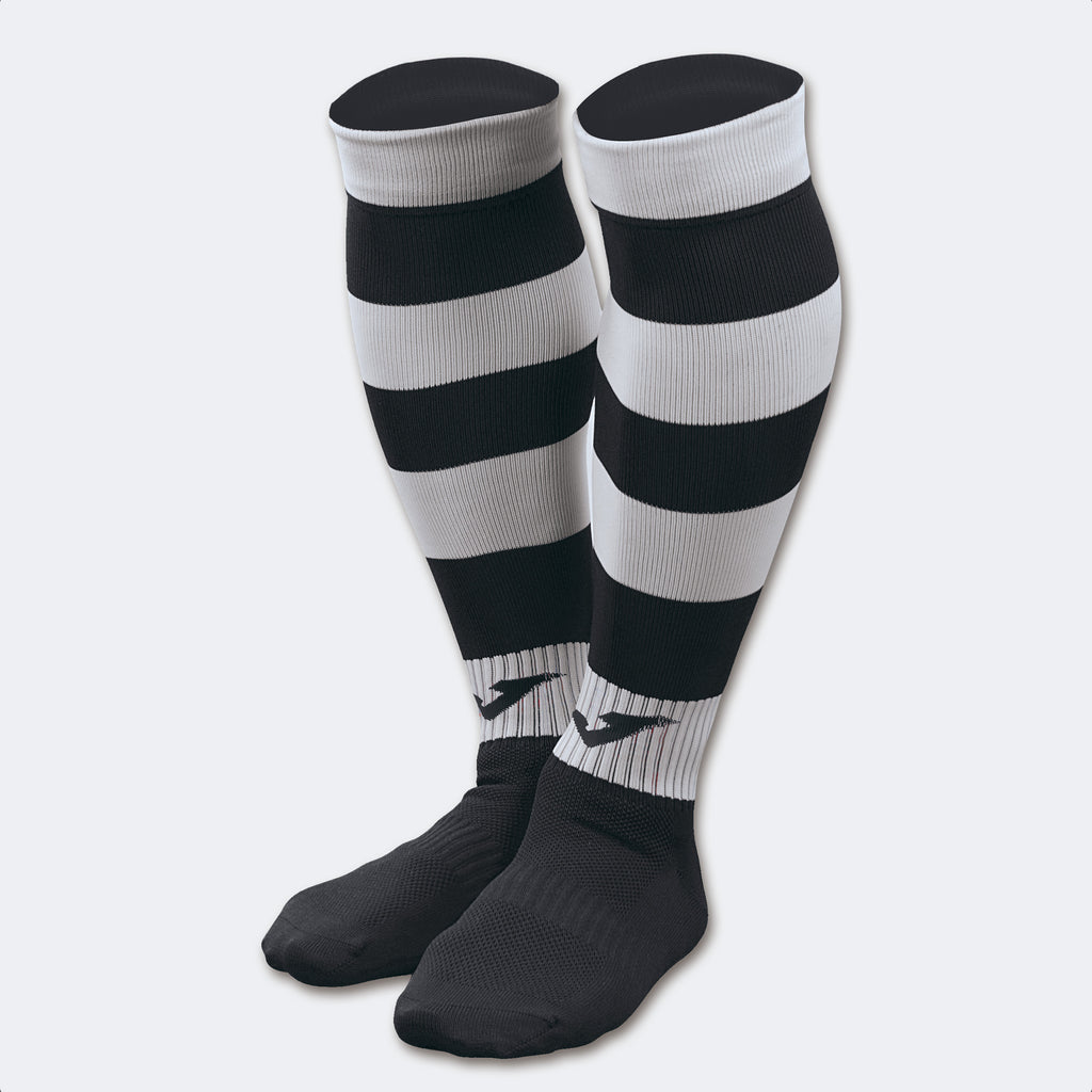 Joma Zebra II Sock 4 Pack (Black/White)