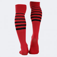 Load image into Gallery viewer, Joma Premier II Sock 4 Pack (Red/Black)