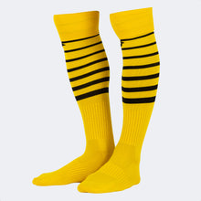 Load image into Gallery viewer, Joma Premier II Sock 4 Pack (Yellow/Black)