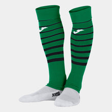 Load image into Gallery viewer, Joma Premier II Cut Sock 4 Pack (Green Medium/Black)