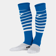 Load image into Gallery viewer, Joma Premier II Cut Sock 4 Pack (Royal/White)