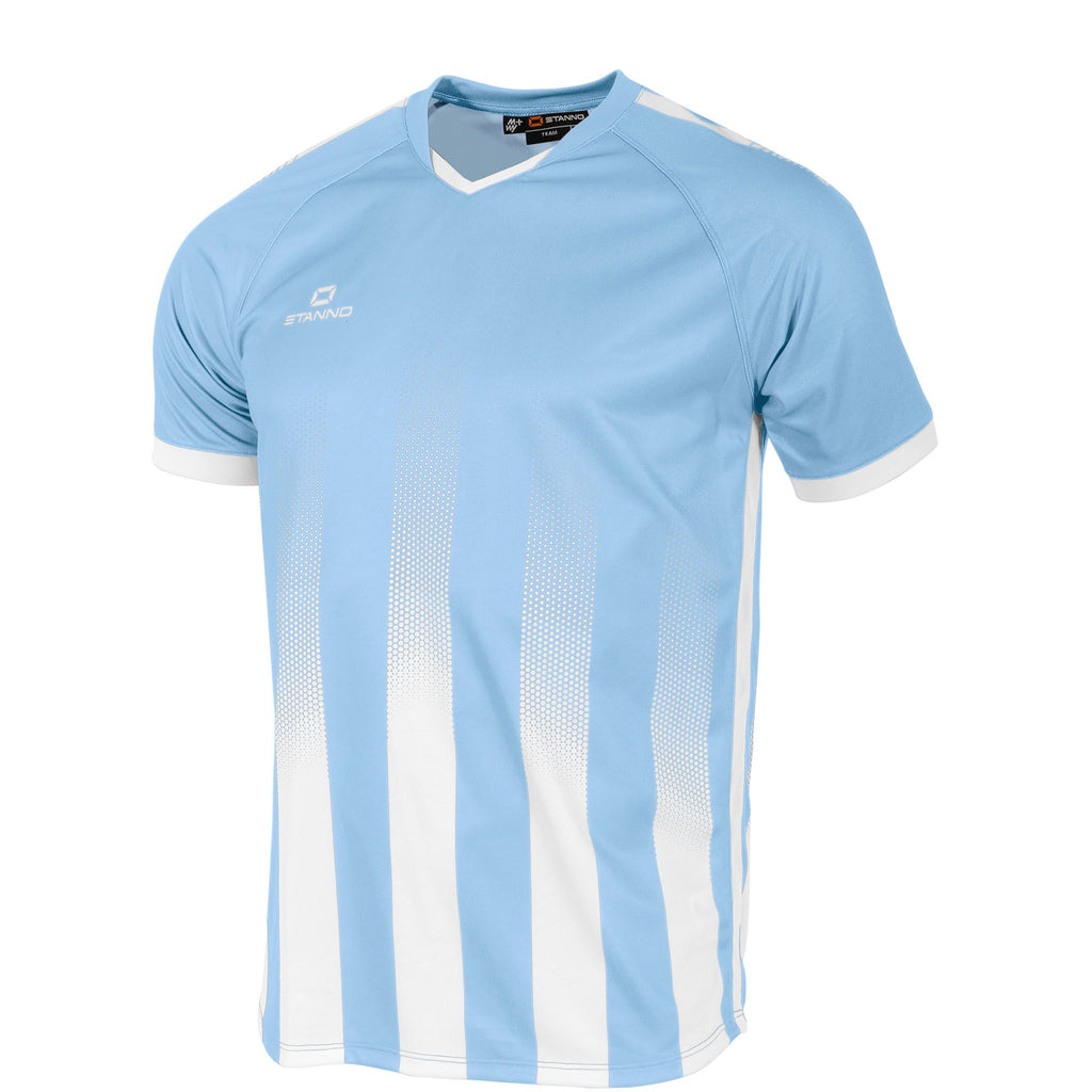 Stanno Vivid SS Football Shirt (Sky Blue/White)
