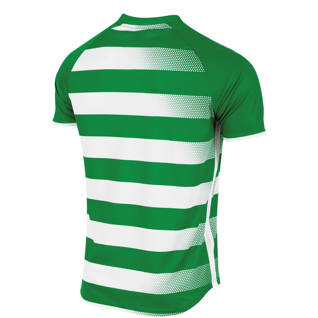 Stanno Synergy SS Football Shirt (Green/White)