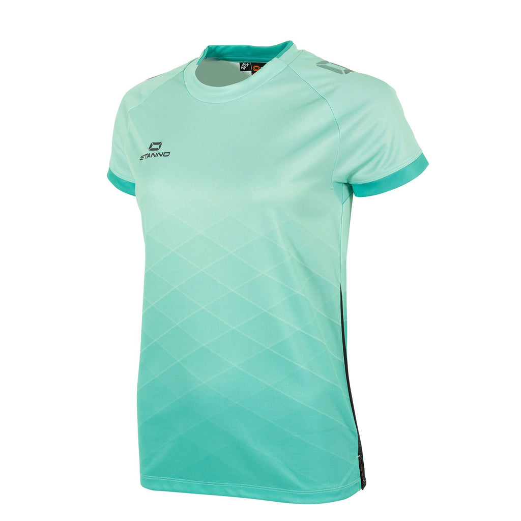 Stanno Womens Altius SS Football Shirt (Mint/Anthracite)