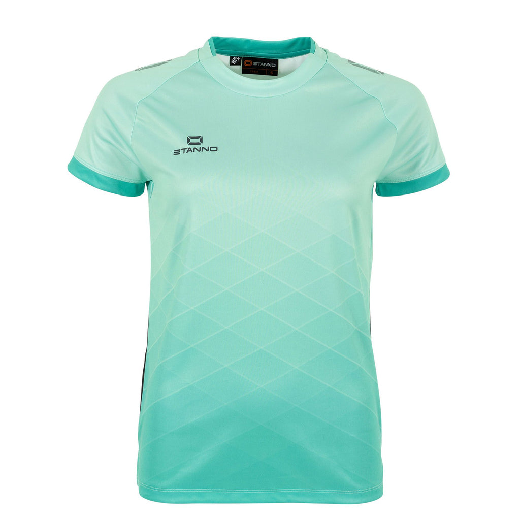Stanno Womens Altius SS Football Shirt (Mint/Anthracite)