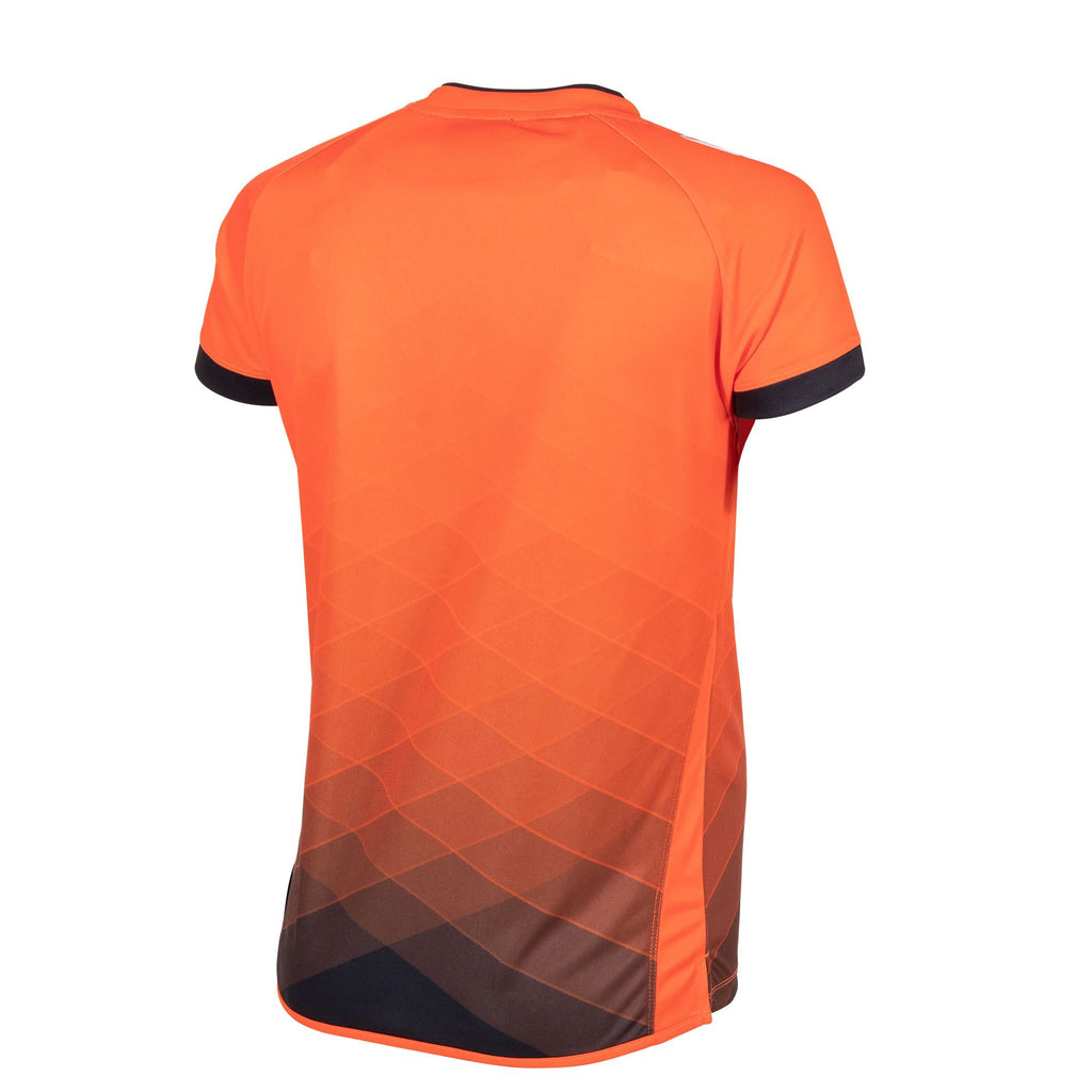 Stanno Womens Altius SS Football Shirt (Orange/Black)