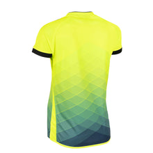 Load image into Gallery viewer, Stanno Womens Altius SS Football Shirt (Lime/Dark Denim)