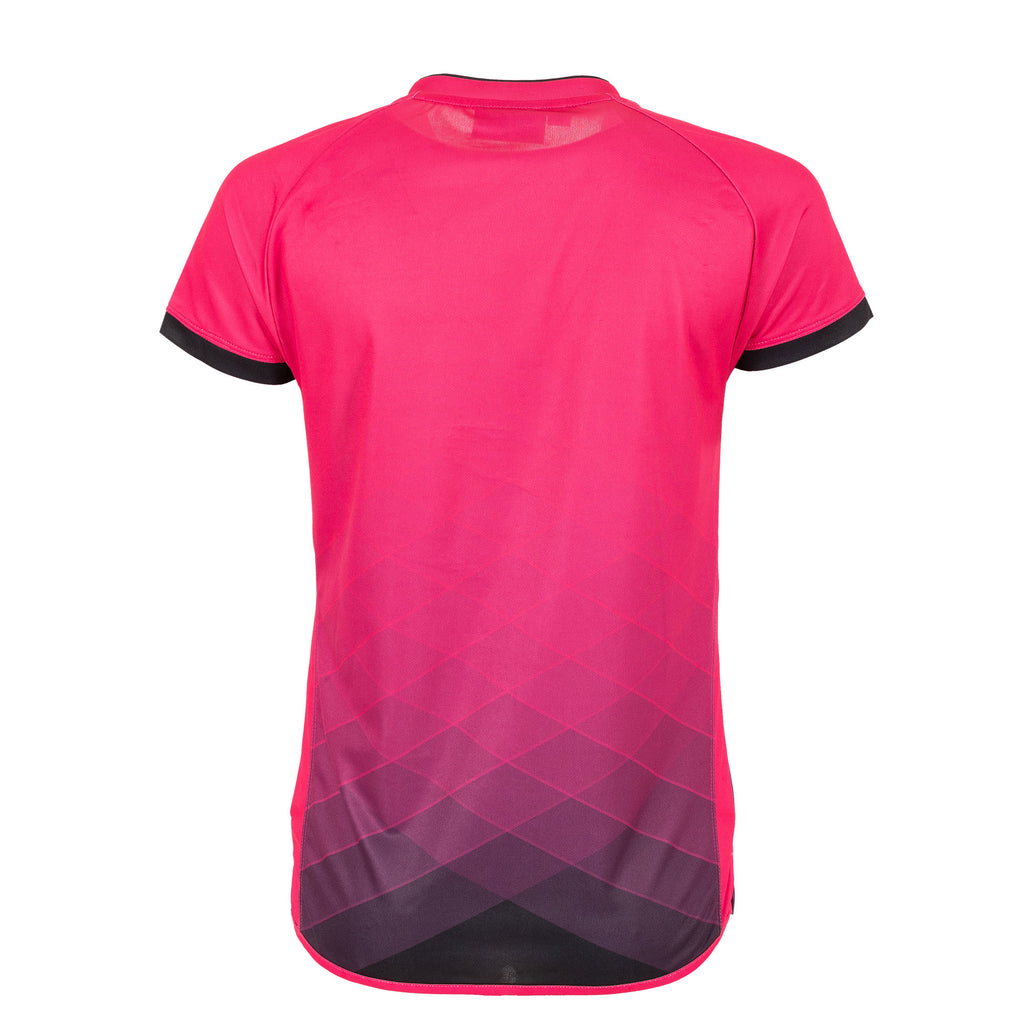 Stanno Womens Altius SS Football Shirt (Pink/Black)