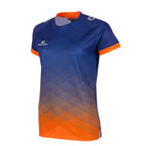 Stanno Womens Altius SS Football Shirt (Bright Navy/Orange)