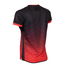 Load image into Gallery viewer, Stanno Womens Altius SS Football Shirt (Black/Red)