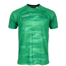 Load image into Gallery viewer, Stanno Holi II SS Football Shirt (Green/White/Black