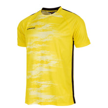 Load image into Gallery viewer, Stanno Holi II SS Football Shirt (Yellow/White/Black