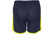Load image into Gallery viewer, Stanno Altius Football Shorts Ladies (Dark Denim/Lime)