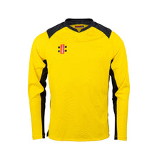 Load image into Gallery viewer, Gray Nicolls Pro T20 LS Shirt (Yellow/Black)