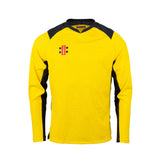 Gray Nicolls Pro T20 LS Shirt (Yellow/Black)