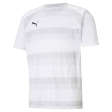 Load image into Gallery viewer, Puma Team Vision Football Shirt (White/Gray)