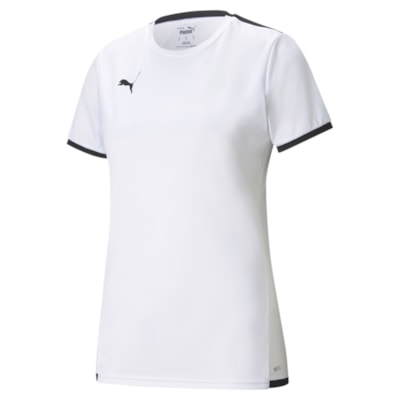 Puma Team Liga Football Shirt Womens (White/Black)