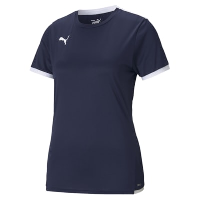 Puma Team Liga Football Shirt Womens (Navy/White)