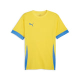 Puma Team Goal Football Shirt (Faster Yellow/Electric Blue Lemonade)