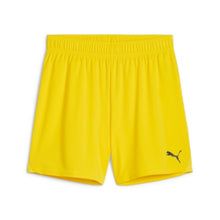 Load image into Gallery viewer, Puma TeamGOAL Football Short Womens (Faster Yellow/Black)