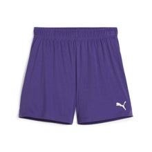 Load image into Gallery viewer, Puma TeamGOAL Football Short Womens (Violet/White)