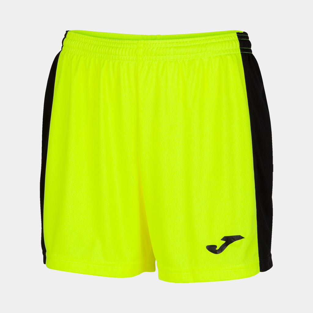 Joma Maxi Ladies Shorts (YellowFluor/Black)