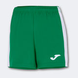 Joma Maxi Ladies Shorts (Green Medium/White)
