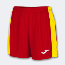 Load image into Gallery viewer, Joma Maxi Ladies Shorts (Red/Yellow)