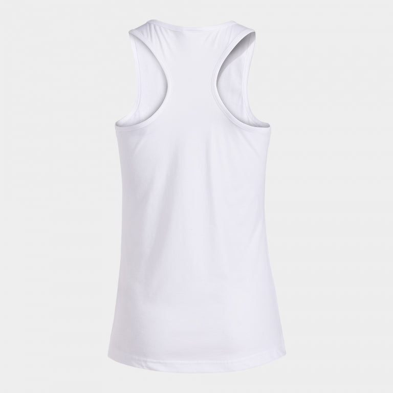 Joma Oasis Ladies Sleevelss T-Shirt (White)