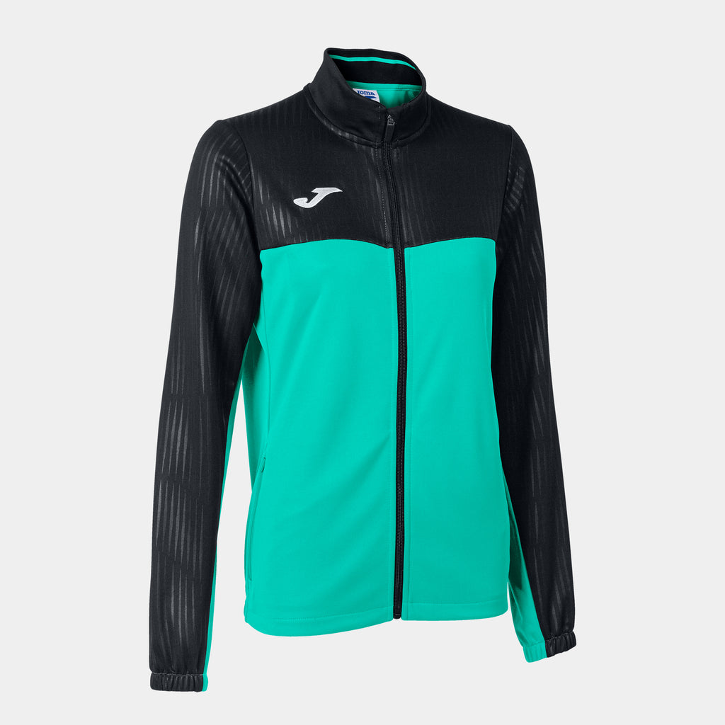 Joma Montreal Ladies Jacket (Aqua Green/Black)