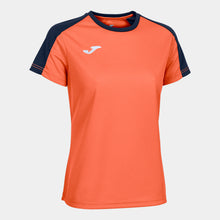Load image into Gallery viewer, Joma Eco Championship SS Ladies Tee (Coral/Dark Navy)