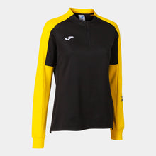 Load image into Gallery viewer, Joma Eco-Championship Ladies Sweatshirt (Black/Yellow)