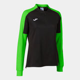 Joma Eco-Championship Ladies Sweatshirt (Black/Green Fluor)