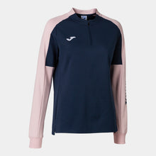 Load image into Gallery viewer, Joma Eco-Championship Ladies Sweatshirt (Dark Navy/Light Pink)