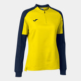 Joma Eco-Championship Ladies Sweatshirt (Yellow/Dark Navy)