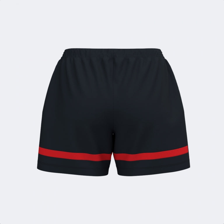 Joma Tokio Ladies Shorts (Black/Red)