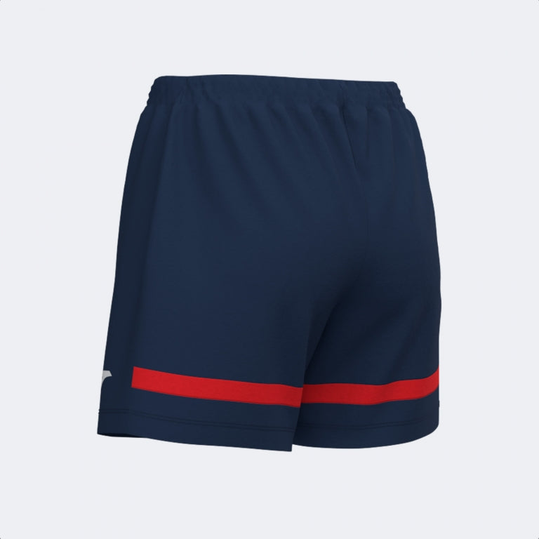 Joma Tokio Ladies Shorts (Dark Navy/Red)