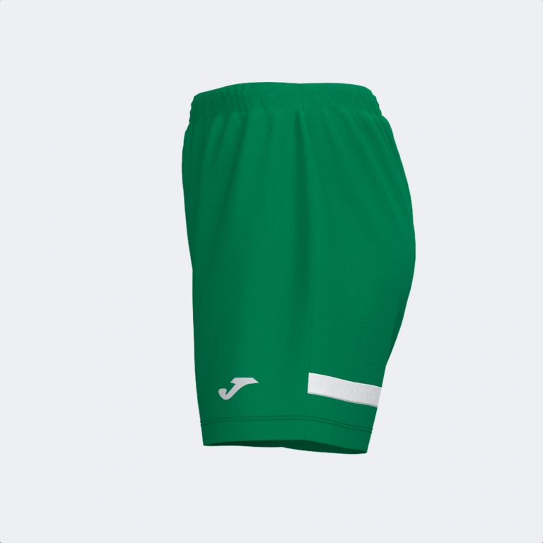 Joma Tokio Ladies Shorts (Green Medium/White)