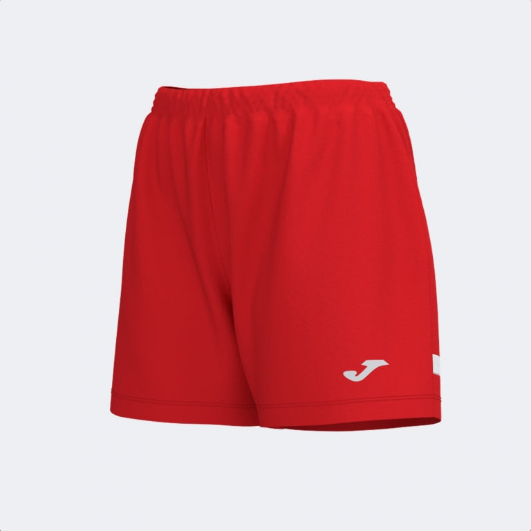 Joma Tokio Ladies Shorts (Red/White)