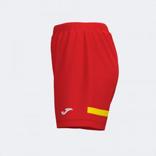 Load image into Gallery viewer, Joma Tokio Ladies Shorts (Red/Yellow)