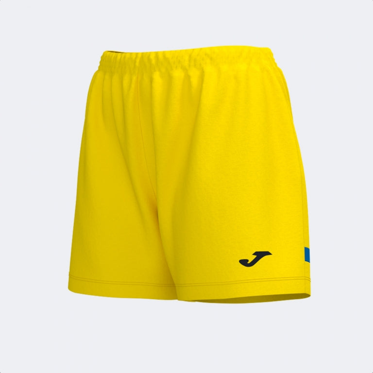 Joma Tokio Ladies Shorts (Yellow/Royal)