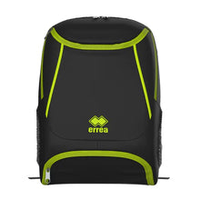 Load image into Gallery viewer, Errea Thor Backpack (Black/Green Fluor)