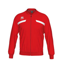 Load image into Gallery viewer, Errea Mick Full Zip Top (Red/White)
