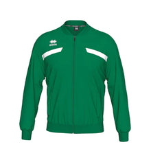 Load image into Gallery viewer, Errea Mick Full Zip Top (Green/White)