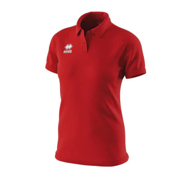 Errea Alexis Womens Polo Shirt (Red)