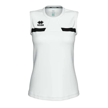 Errea Women's Margie Vest Top (White/Black)