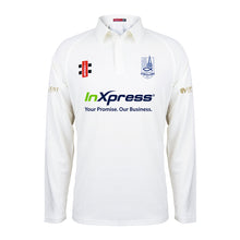 Load image into Gallery viewer, Fownhope Strollers CC Gray Nicolls Matrix V2 LS Shirt (Ivory)